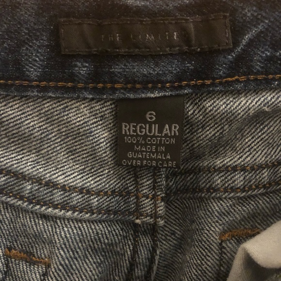 The Limited Straight Leg Jeans - Size 6 - Picture 3 of 5